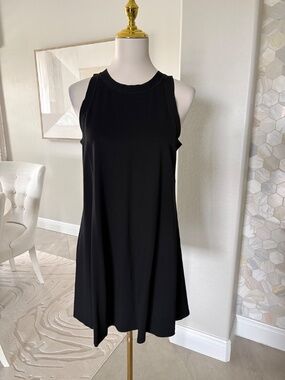 NWT Theory Rib Neck Interlock Knit Dress